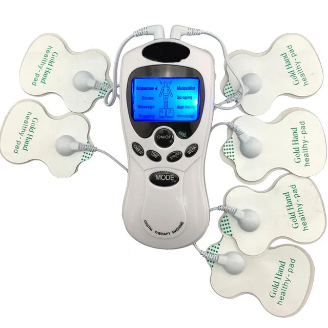 6 Elektroda Zdravstveno Nego Deset Akupunktura Električna Terapija Massageador Pralni Impulz Telo Slimmming Kipar Massager Aparat