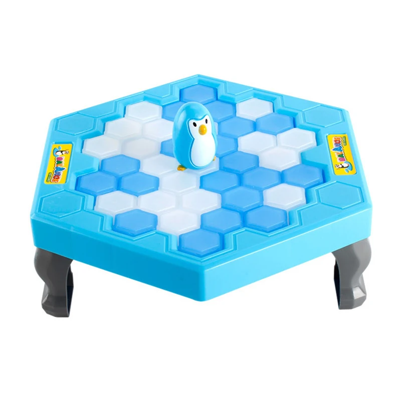 1 Nastavite Majhne Shrani Pingvin Past Ice Breaker Igra Blok Igrača Smešno Otroci, Otroci Darilo BM88