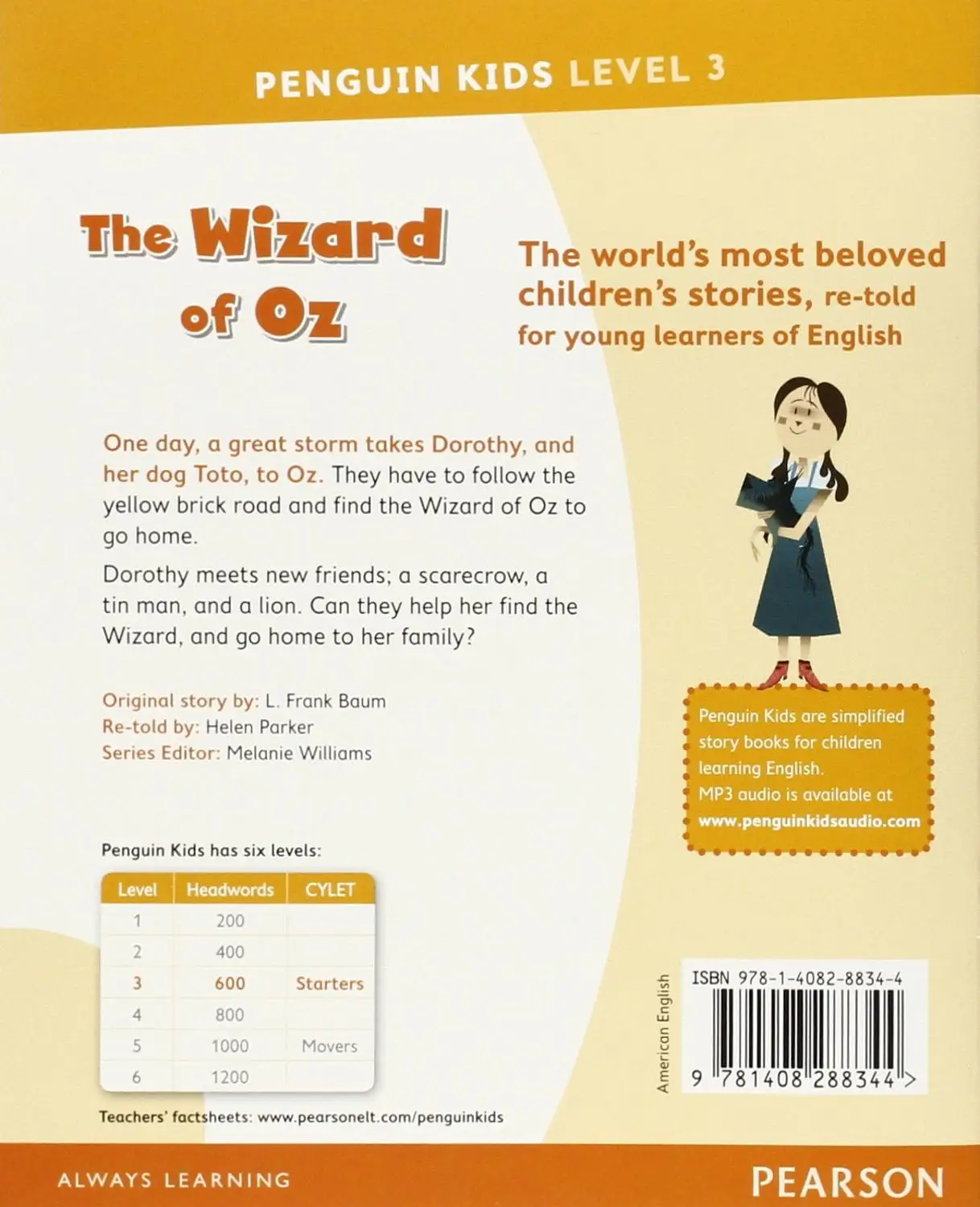 Raven 3: Čarovnik iz Oza, Otroštvo darilo Otrok Branje Knjige, dejavnost knjiga, ELT, angleški Otroci Bralci,