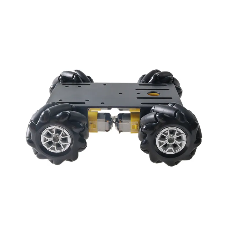 60mm Mecanum RC Avtomobilske Šasije Omni-directional Robot Avto Ohišje, Komplet z 4pcs TT Motor za Arduino DIY Deli Igrač za Visoke Hitrosti