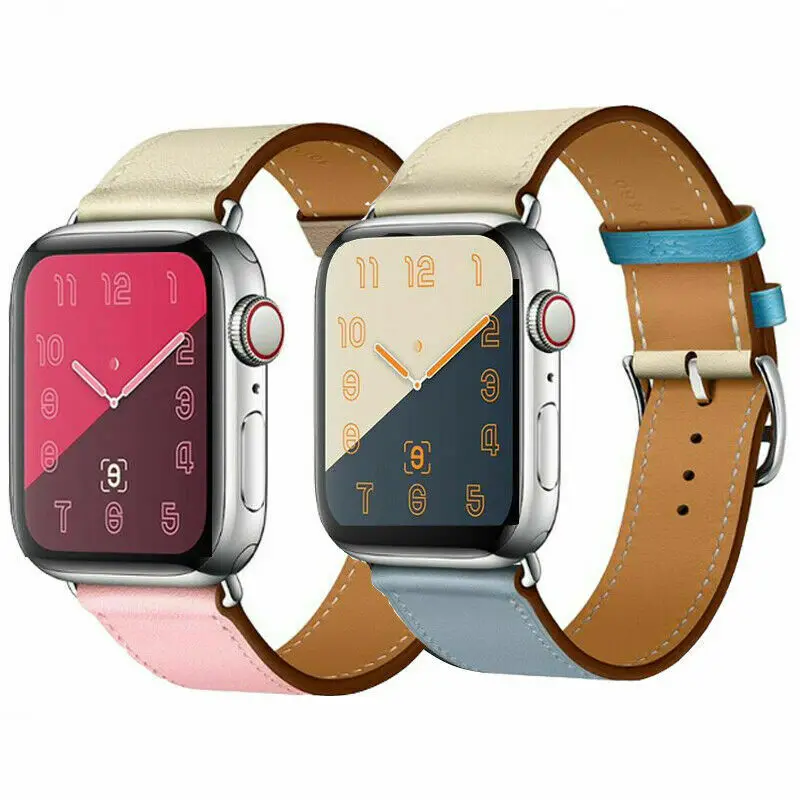 Uporablja apple watch trak Hermes Apple watch trak S4 mehko usnje, tide iwatch 2/3 generacije ženski moški iphone serije tide