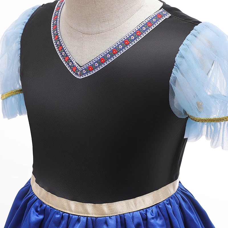 2020 Dekle Obleko Otroci Poletje Princesa Obleke Z Cape Set Za 3-10 Let Dekleta Kostume Otrok, Cosplay Oblačila