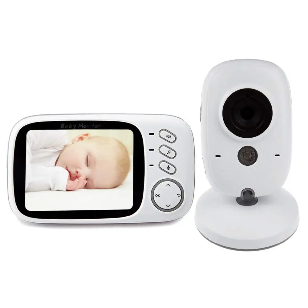 603 monitor za video nadzor 3.2 palčni LCD prenosni monitor IR Nočno Vizijo 2 način Govori Lullabies Senzor Temperature