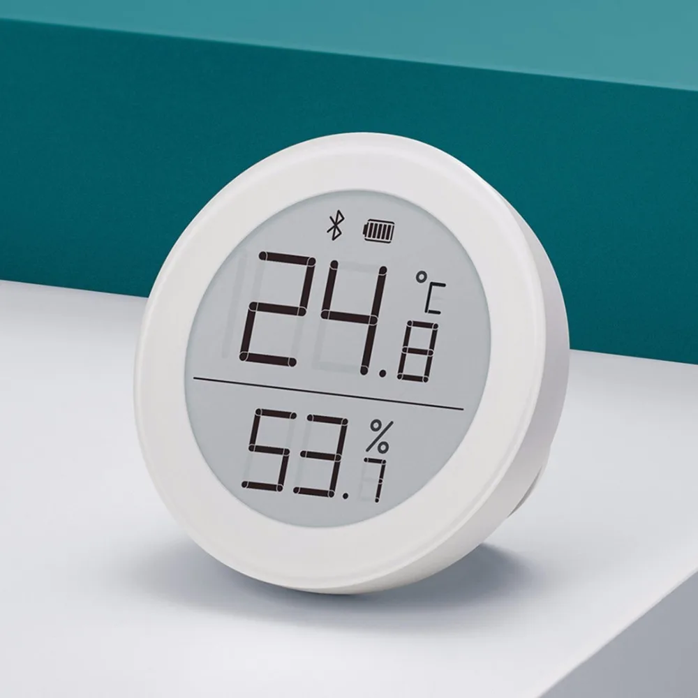 2020 Xiaomi Cleargrass Bluetooth Temperatura Vlažnost Senzor za Shranjevanje Podatkov, E-Link INK Zaslon Termometer Podporo Apple Domov Kit