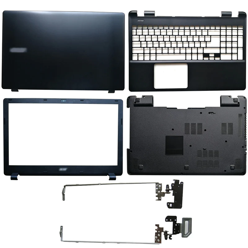 NOV Prenosnik LCD Hrbtni Pokrovček/Sprednjo ploščo/Okovje/podpori za dlani/Spodnjem Primeru Za Acer E5-571 E5-551 E5-521 E5-511 E5-511G E5-511P E5-551G