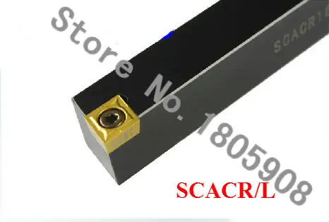 1PCS SCACR0808K06 SCACR1010K06 SCACR1212K06 SCACR1212K09 SCACR1616K09 SCACR2020K09 CNC Struženje Orodje Imetnik
