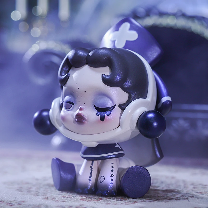 POP MART Lobanje Panda Stari Grad Serije Zbirateljske Srčkan Skullpanda Slepo polje Kawaii igrača številke brezplačna dostava