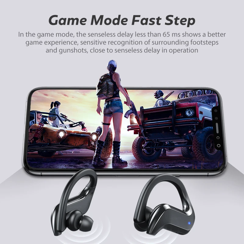 TWS Bluetooth Slušalke V5.0 Dotik Za Nadzor Stereo Šport Brezžične Slušalke Za Zmanjšanje Hrupa Mini Čepkov Za Xiaomi Huawei Samsung