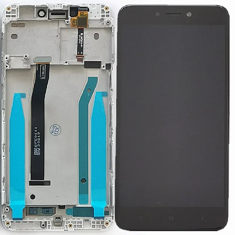 Original LCD Za Xiaomi Redmi 4X LCD-Zaslon, Zaslon na Dotik, Računalnike Zbora Za Redmi 4X Zaslona Zamenjava Z Okvirjem