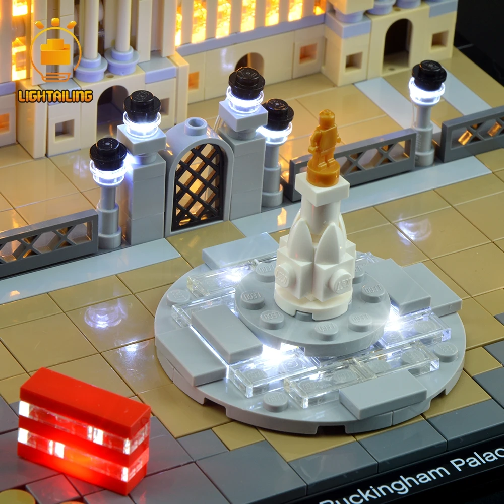LIGHTAILING LED Luči Komplet Za Arhitekturo Buckinghamska Palača Razsvetljave, Komplet Združljiv Z 21029 (NE Vključuje Model)