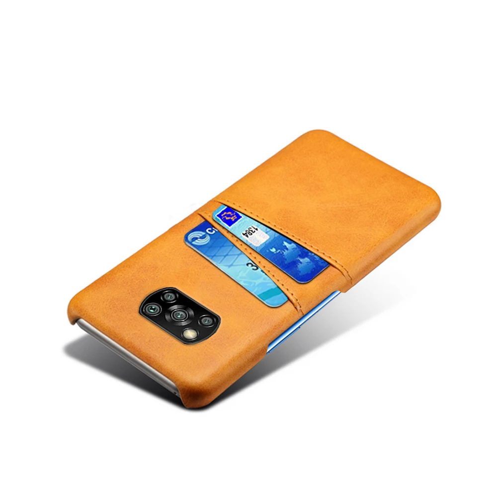 Dvojno Sim Žep Usnje Vreča za Xiaomi POCO X3 NFC F2 Pro 10 Ultra Redmi Upoštevajte, 9, 9A 9 9C 8 8T 8A Anti-slip Ohišje Pokrov