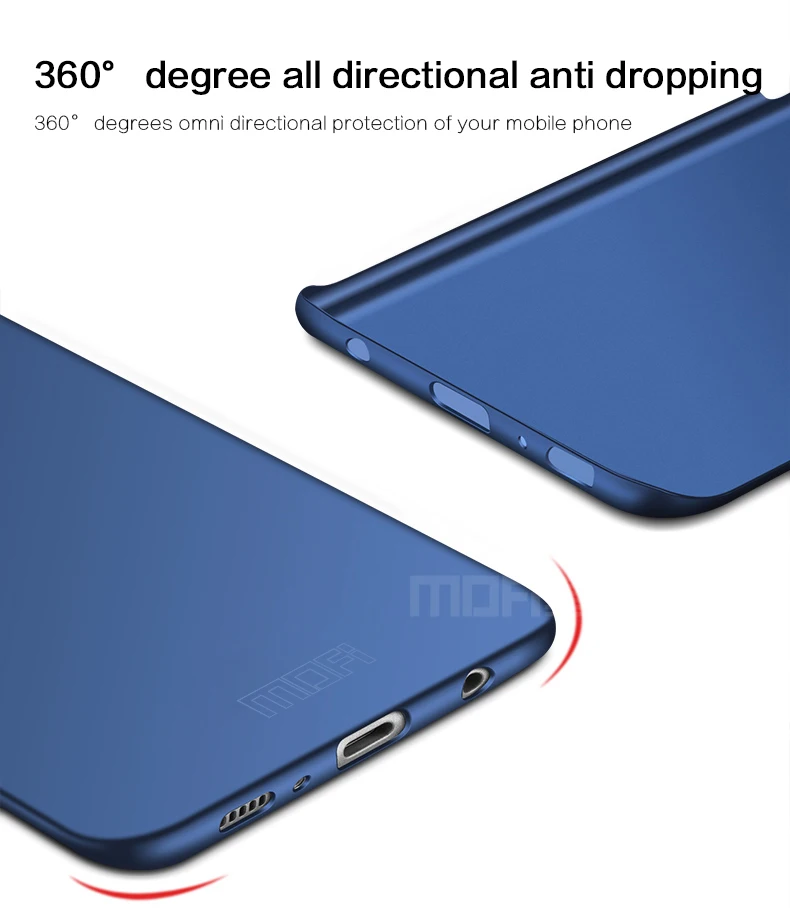 Za Samsung S9 primeru Samsung galaxy S9 plus primeru zajema težko varstvo črnega capas MOFi original zadnji pokrovček s9 S9+ 6.2