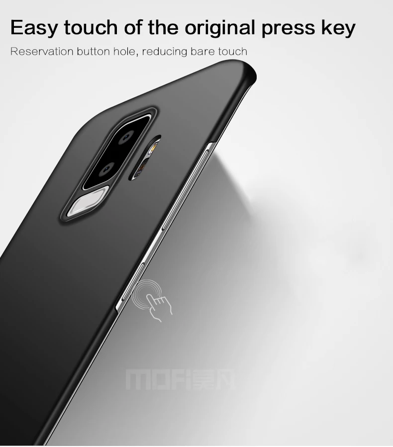 Za Samsung S9 primeru Samsung galaxy S9 plus primeru zajema težko varstvo črnega capas MOFi original zadnji pokrovček s9 S9+ 6.2