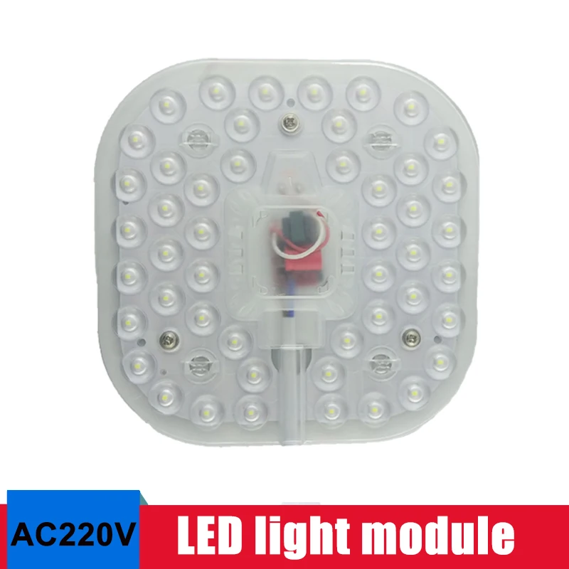 Stropne Svetilke LED Modul Svetlobe AC220V 240V 230V 12W 18W 24W Zamenjati Stropne Luči Razsvetljava Vir Priročno Namestitev