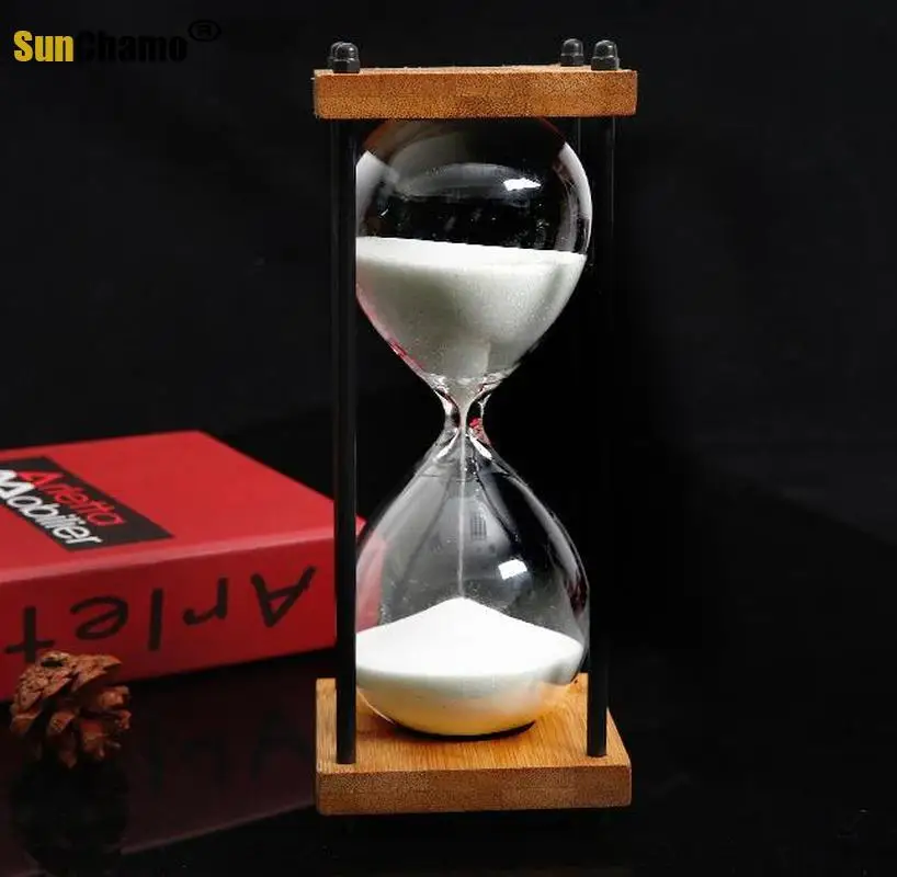 Nov Čas peščena ura Ustvarjalnega Namizje Okraski Darilo za Rojstni dan Časovnik peščena ura 30 Minut, za Otroke, Dom Dekoracija dodatna Oprema