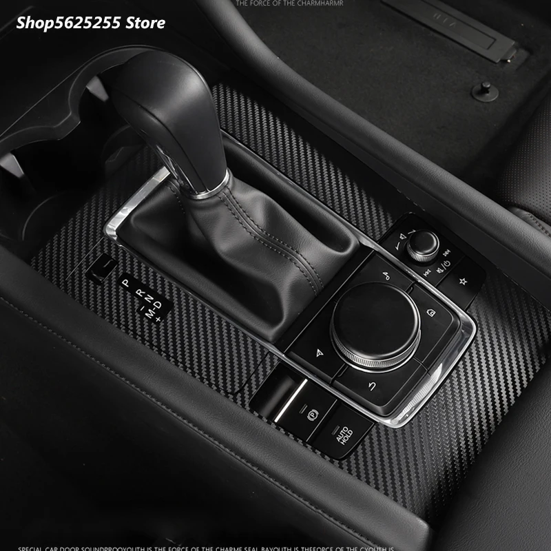 Avto Nalepka za Mazda 3 Leta 2020 2021 Pribor Prestavna Okvir Plošča Membrane Okno Center Steber Film, ki Zajema Spremembo