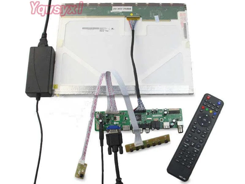 Yqwsyxl Komplet za LP173WF1-TLB4 LP173WF1-TLB5 TV+HDMI+VGA+AV+USB LCD LED zaslon Gonilnik Krmilnika Odbor