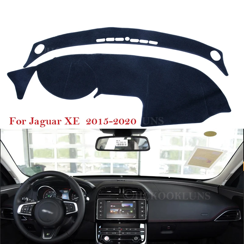 Nadzorna plošča Pokrov Zaščitni Ploščici za Jaguar XE~2020 Avto, dodatna Oprema na Armaturno Ploščo Dežnik Preprogo 2016 2017 2018 2019 za xe