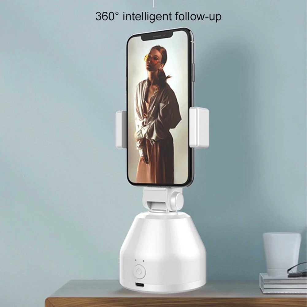 Auto Fotograranje Selfie Palico Stojalo Sledite 360° Vrtljivost Obraz Predmet Sledenje Smart AI Gimbal Stojalo Za iPhone Xiaomi Huawei