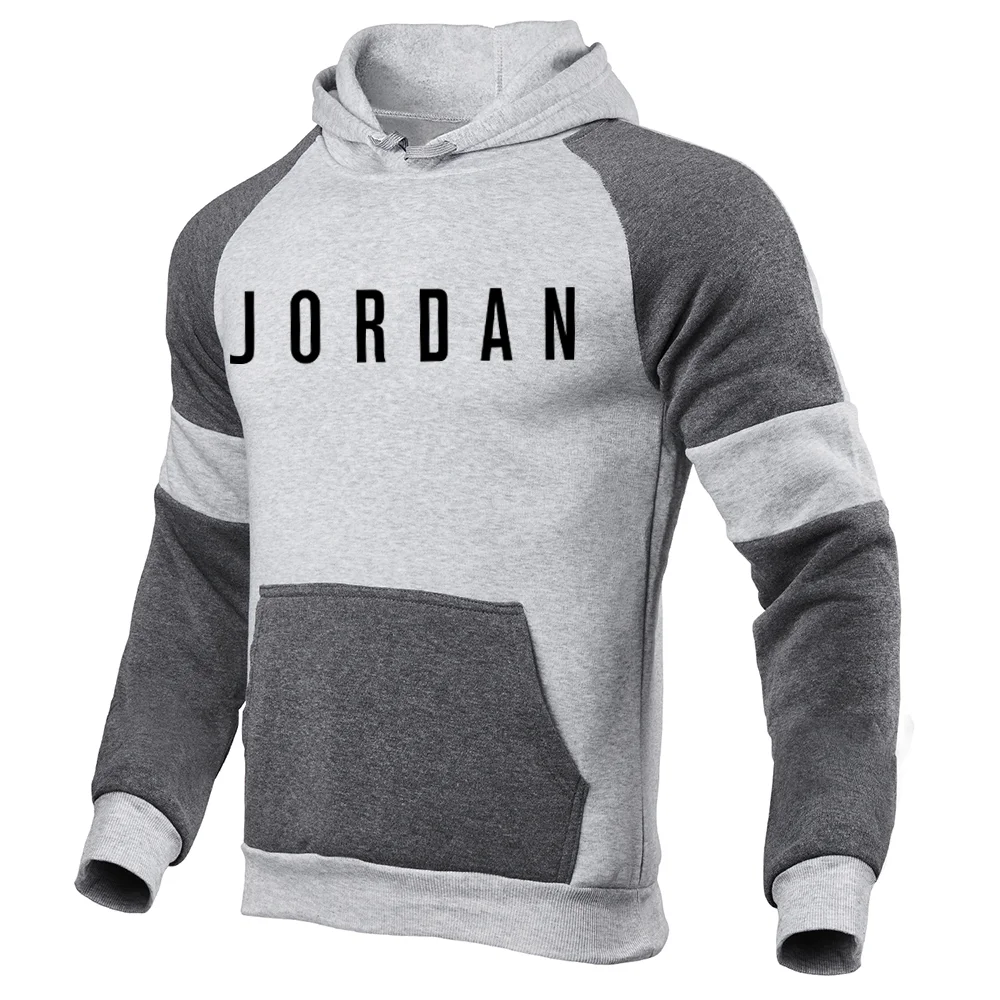 Jordan pismo tiskanje jeseni in pozimi nov moški pulover s kapuco moda casual moški hooded majica za moške ulica puloverju