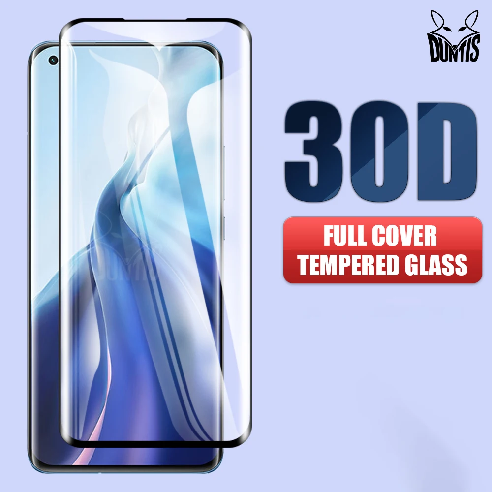 30 Ukrivljen Kaljeno Steklo Za Xiaomi Mi Opomba 10 / 10 Pro 5 G / 10 Ultra Zaščitnik Zaslon Anti Glare Ukrivljeno Steklo Za Xiaomi Mi 11
