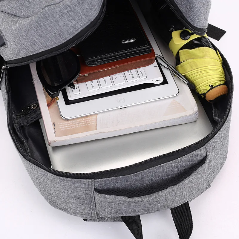 Moški nahrbtnik za 15,6 palčni prenosnik USB polnjenje multi-layer vesolju moški vrečko 2021 novih moških vrečko večnamensko nahrbtniki ženske