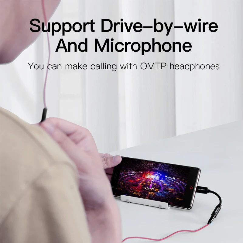 Banja Tip C do 3,5 Jack za Slušalke, Kabel USB C do 3.5 mm AUX Slušalke Adapter Avdio Kabel za Huawei P40 Xiaomi 6 AUX Converte