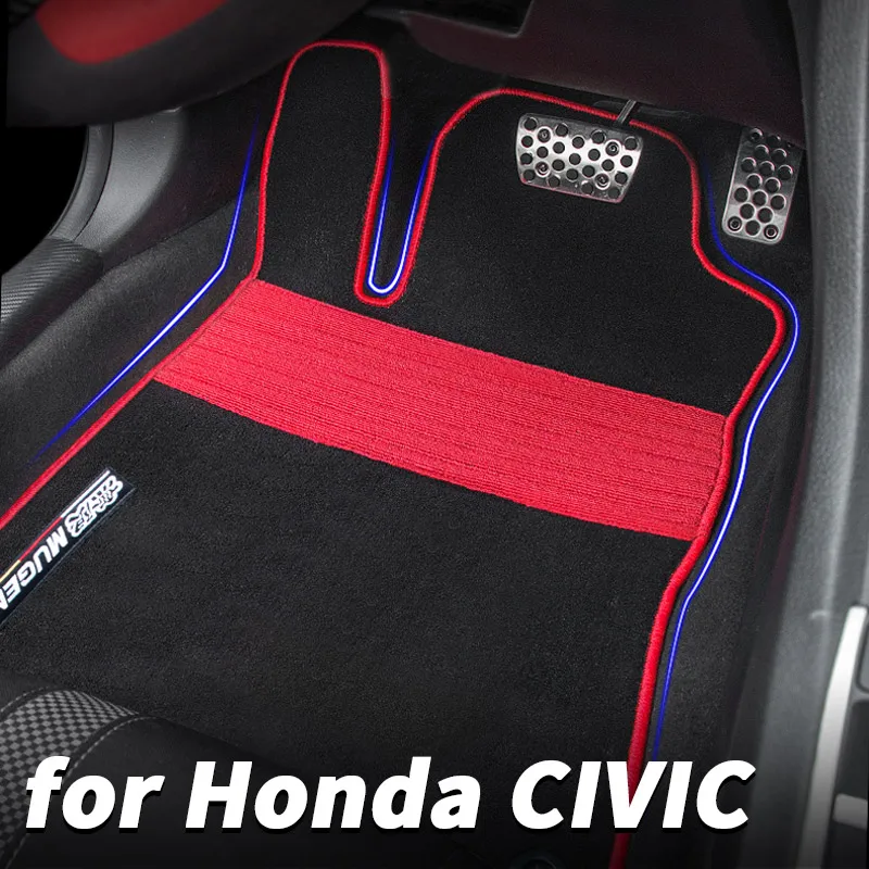 Avto preproge, posebno preproge avtomobilske preproge avtomobilski predpražniki notranje spremembe pribor za Honda Civic 10. 2016 2017 2018 2019 2020