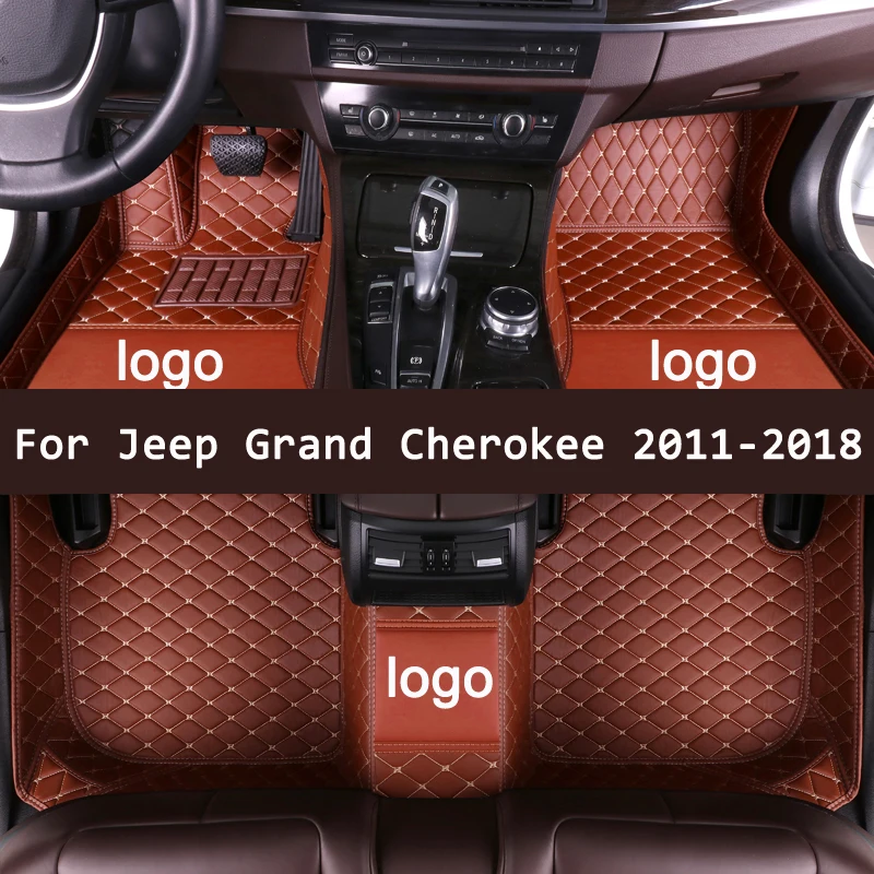 APPDEE Avto predpražnike za Jeep Grand Cherokee 2011 2012 2013 2016 2017 2018 po Meri auto stopalo Blazinice