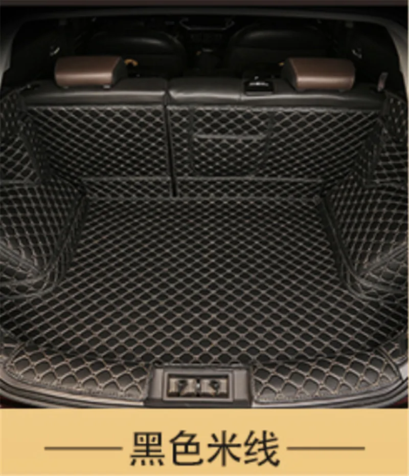 Za Nissan Qashqai J10 2007-3D tri-dimenzionalni PU rep polje zaščitna preproga pad trunk prtljage pad Avto styling