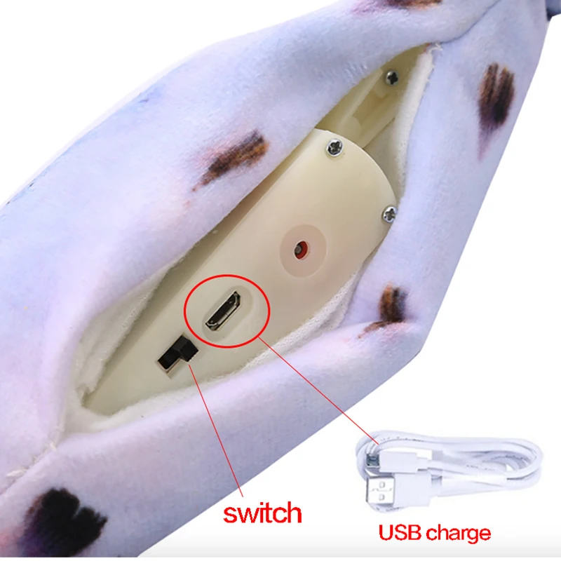 Elektronski Hišnih Mačk Igrača Ribe Električni USB Polnjenje Simulacije Ribe Igrače za Psa, Mačka Žvečilni Igranje mačka, ki Grize Dobave