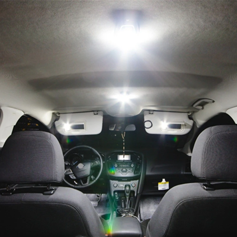 Shinman 19pcs LED Notranja Luč Kit Paket za Cadillac escalade 2007+ LED Notranja Osvetlitev Komplet brez Napak svetlobe