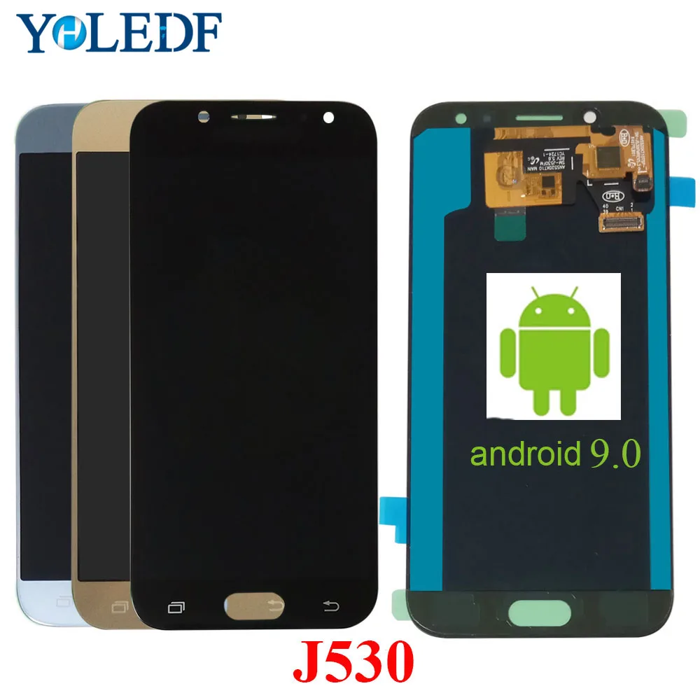 J530 Super AMOLED LCD zaslon Za Samsung Galaxy J5 2017 LCD Zaslon na Dotik, Računalnike Za Galaxy J5 pro J530F J530F J530FM Sestavljanje Delov