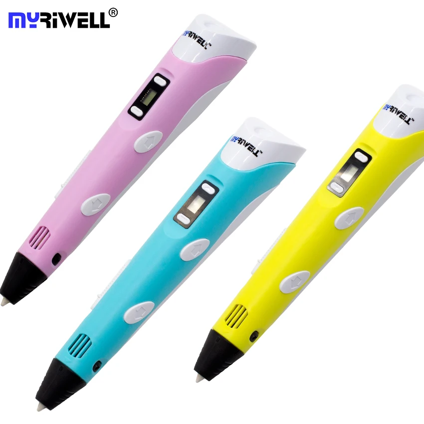 Myriwell 3D Pero LED Zaslon 2. Generacija 3D Tiskalnik Pero za Risanje Slikarstvo Pero ABS PLA Darilo za Rojstni dan za Otroke Prijateljev