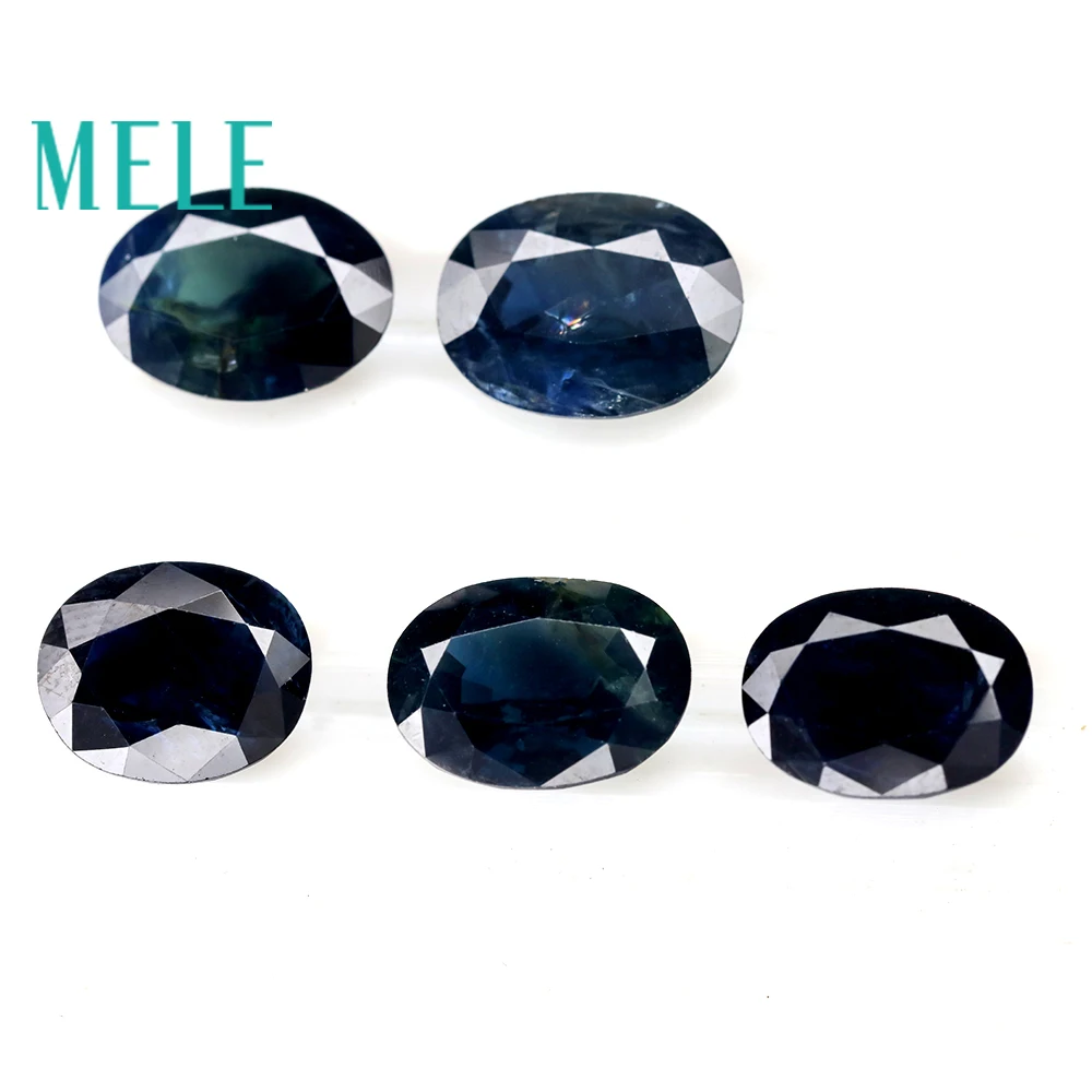 Naravna modra, temno Modra svoboden gemstone za nakit, izdelava,3*5-5*7mm ovalne 0.4-1.1 ct 1pcs fine nakit DIYstones z Visoko kakovostjo