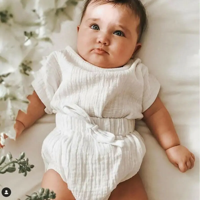 3-24M Novorojenega Dojenčka Baby Girl Boy Oblačila, ki Mehko Kratek Rokav T shirt Hlače Bloomers Obleko Malčka, Otroške Kostume Poletje