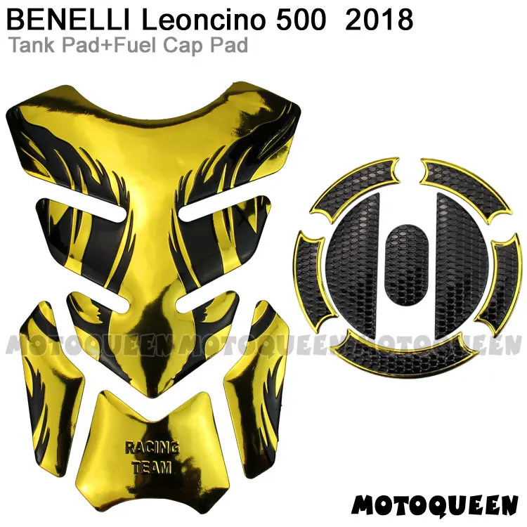 Pet Barve izberite 3D Motociklistična Rezervoarju za gorivo Pad Plinsko Gorivo Skp Pad Zaščitnik Kritje Nalepke Nalepke za BENELLI Leoncino 500 250 2018