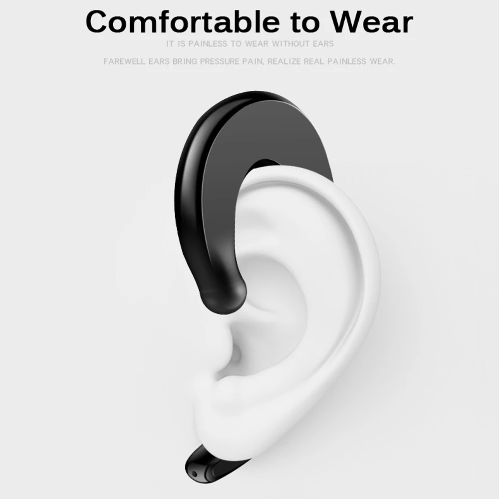 DISOUR Brezžične Bluetooth Slušalke Ear Kavljem Šport Slušalke Za iPhone Xiaomi Stereo zvok Glasbe Z Mikrofonom Fone de ouvido