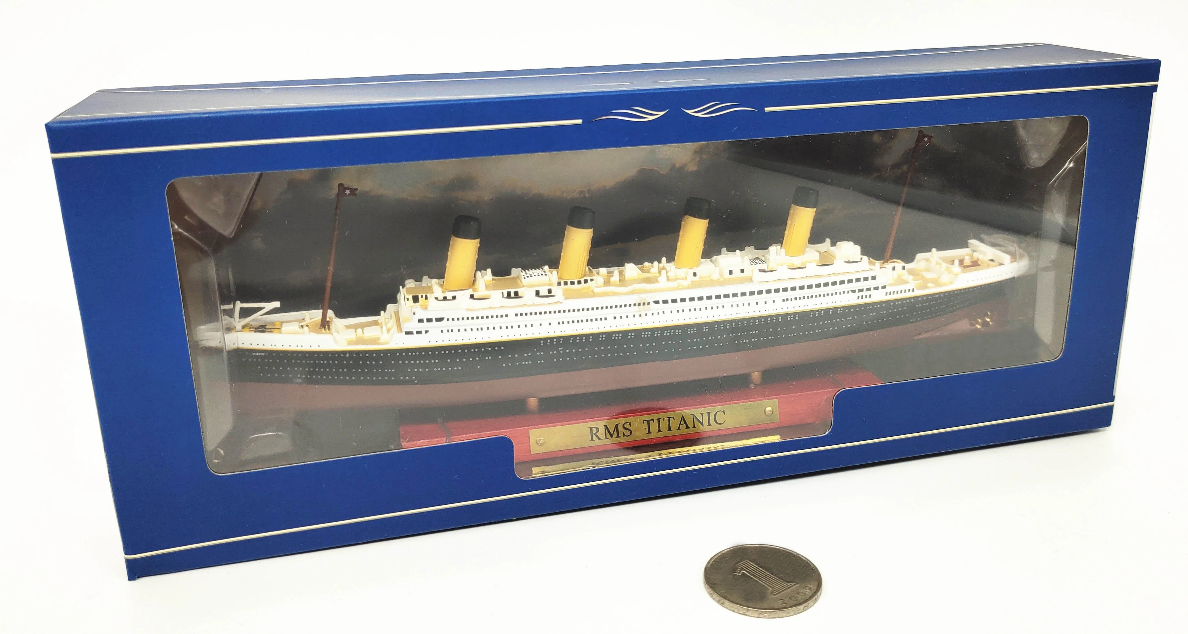 1:1250 Titanik Luksuzni pošta Zlitine potniške ladje model Končal okraski v kolorit