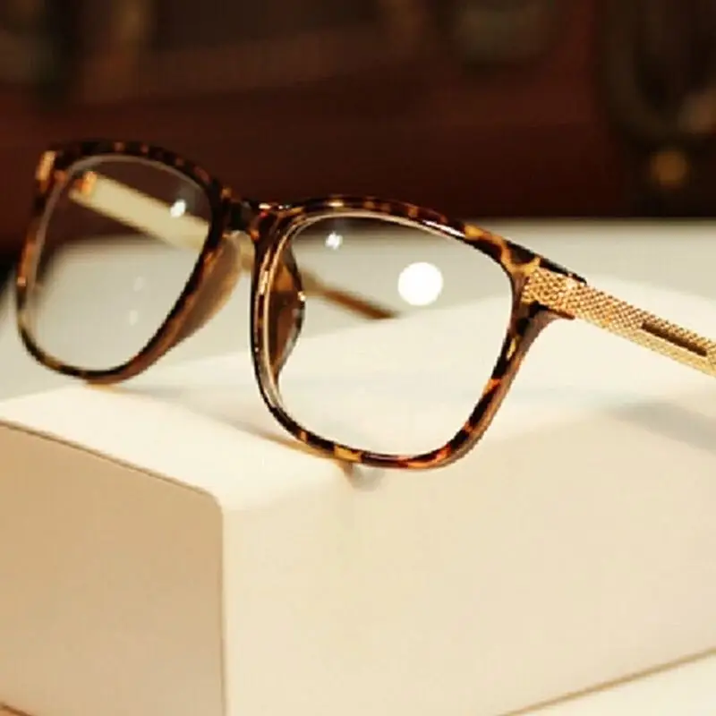 Moda Za Ženske Retro Vintage Očala Okvir Kovinski Moških Kvadratnih Jasno Očal Okvir Računalnik Optični Jasno Očala Oculos
