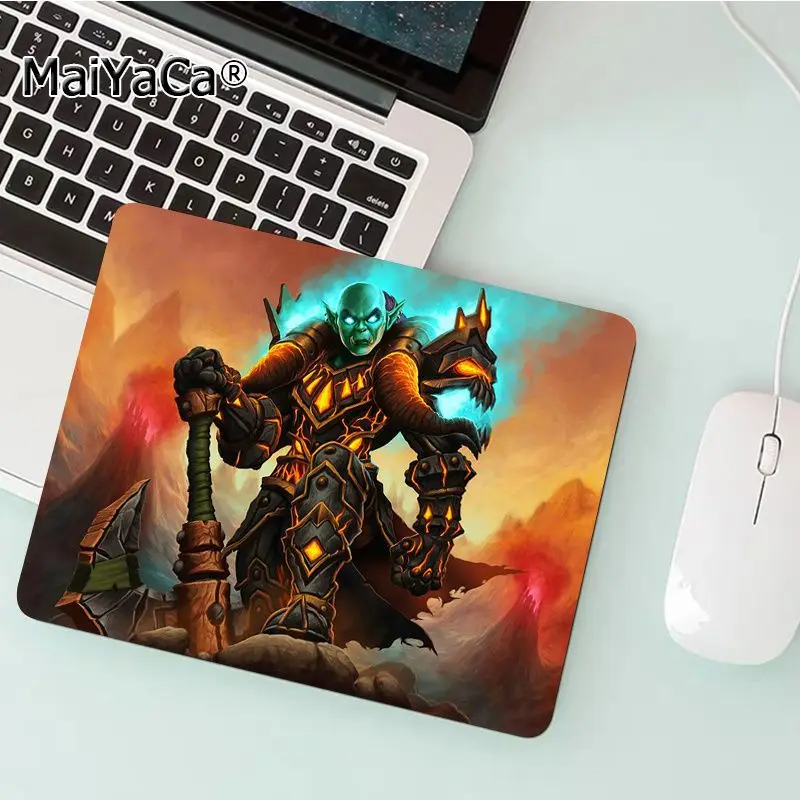 MaiYaCa na Zalogi V World of Warcraft Laptop Iger na srečo Miši Mousepad Gume PC Gaming Računalnik mousepad