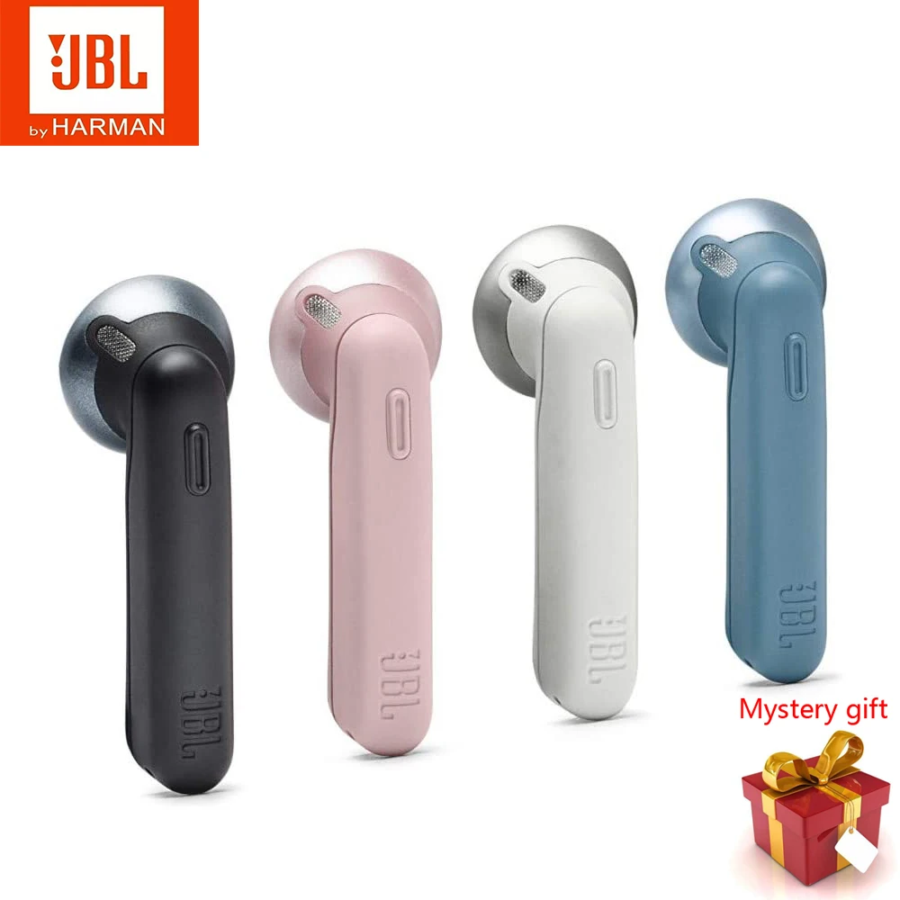 Novo JBL T220TWS Brezžične Bluetooth Slušalke Stereo Mini Bluetooth Slušalke Šport Brezžični Čepkov Podporo Huawei Xiaomi Apple