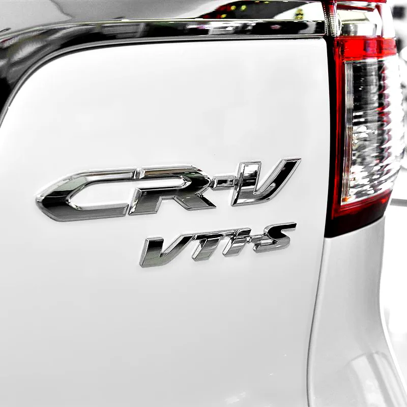 1Pcs Avto 3D Kovinske Nalepke VTI-S Emblem Logotip Značko Avto Dekoracijo Aplicirano Primerna za Honda Civic, Accord Spirior CRV Odyssey