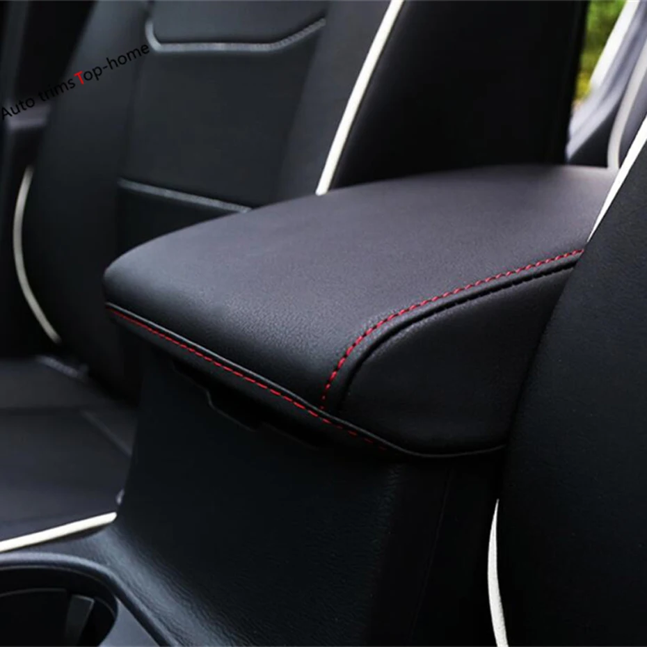 Yimaautotrims Sedež Armrest Škatla za Shranjevanje Varstvo Mat Kritje Trim Notranja Oprema Za Mazda CX-5 CX5 2017 2018 2019 2020