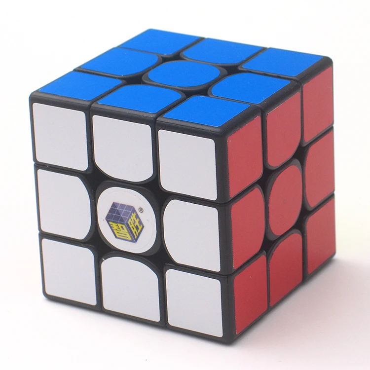 Yuxin Malo Magic Cube 3x3 Black Stickerless 3x3x3 Cubo Magico Strokovno št nalepke Hitrost Kocka Uganka Igrače Za Otroke lol
