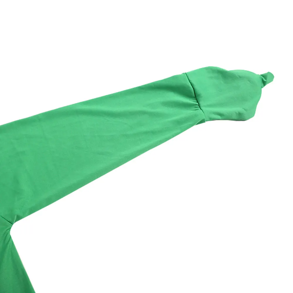 Vroče Kože, Ki Bo Ustrezala Nevidno Učinek Elastično Telo Zelen Zaslon Bo Ustrezala Foto Odraslih Tesno Obleko Video Kostum Stranka Zeleni Prikrite Oblačila