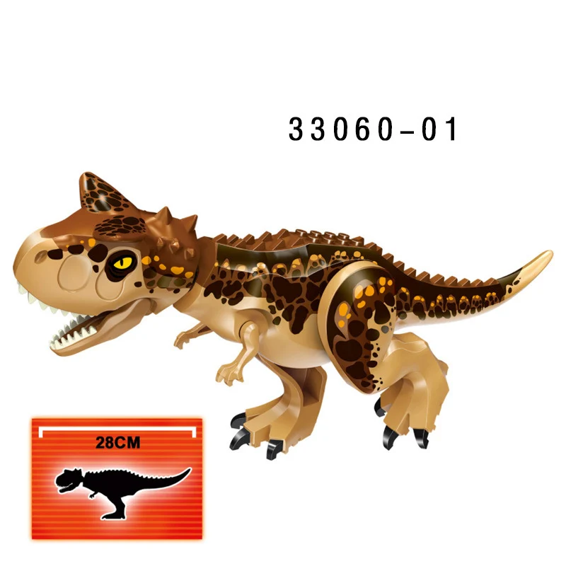 Sestavljeni gradniki Igrače Velika Velikost Dinozaver Svetu Triceratops Tyrannosaurus Otrok Živali Model Opeke Igrača za Fante Darila