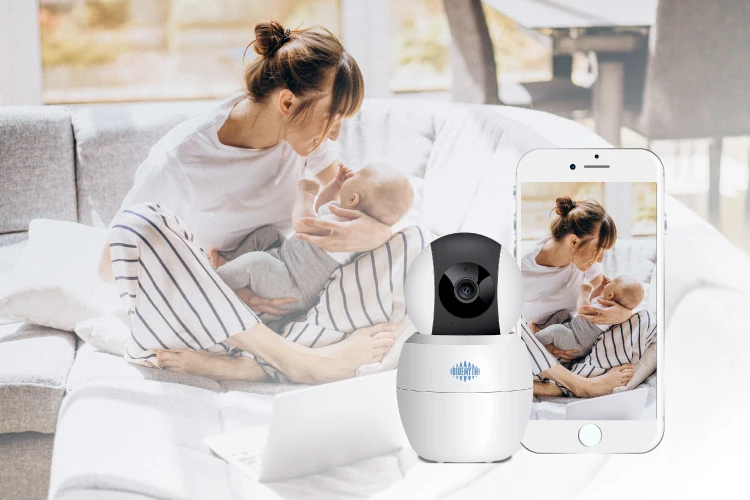 Baby Monitor Domov 1080P Kamera Varnostne Kamere WiFi Kamera Nadzor, Zaznavanje Gibanja IR Nočno Vizijo Varnosti Pet Monitor