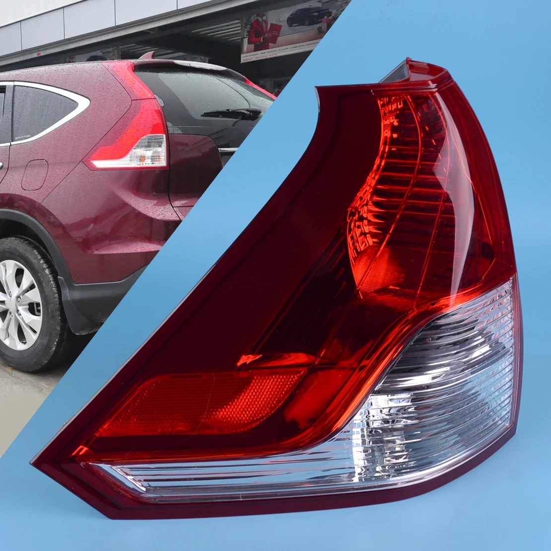 Beler Avto Levo Zadaj Rep Zavorna Luč Svetilke, Primerni za Honda CRV CR-V 2012 2013