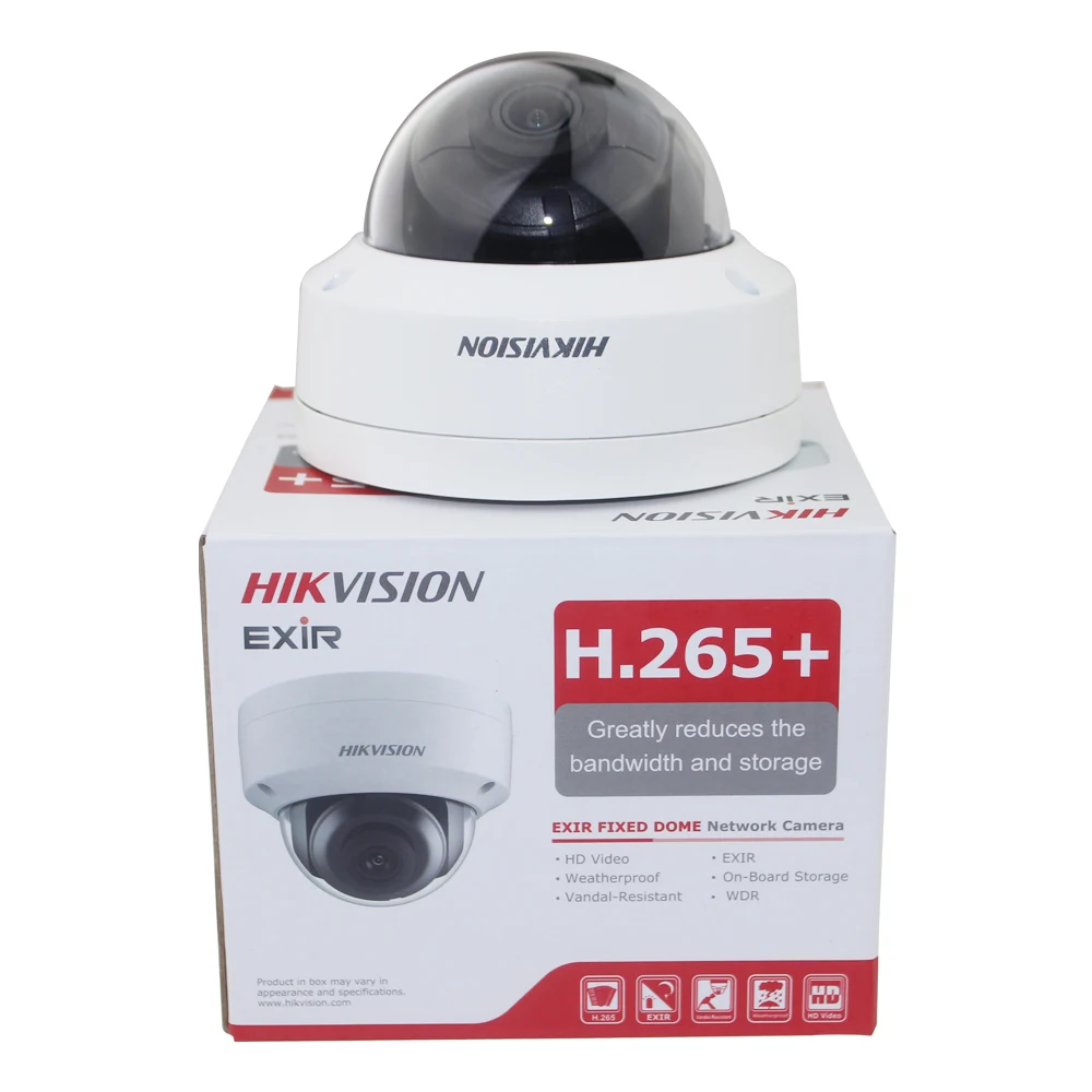 Hikvision 8MP IP Dome Kamera PoE Prostem Vremensko IP67 CCTV Varnostni Nadzor Night Vision IR 30 M DS-2CD2185FWD-JE
